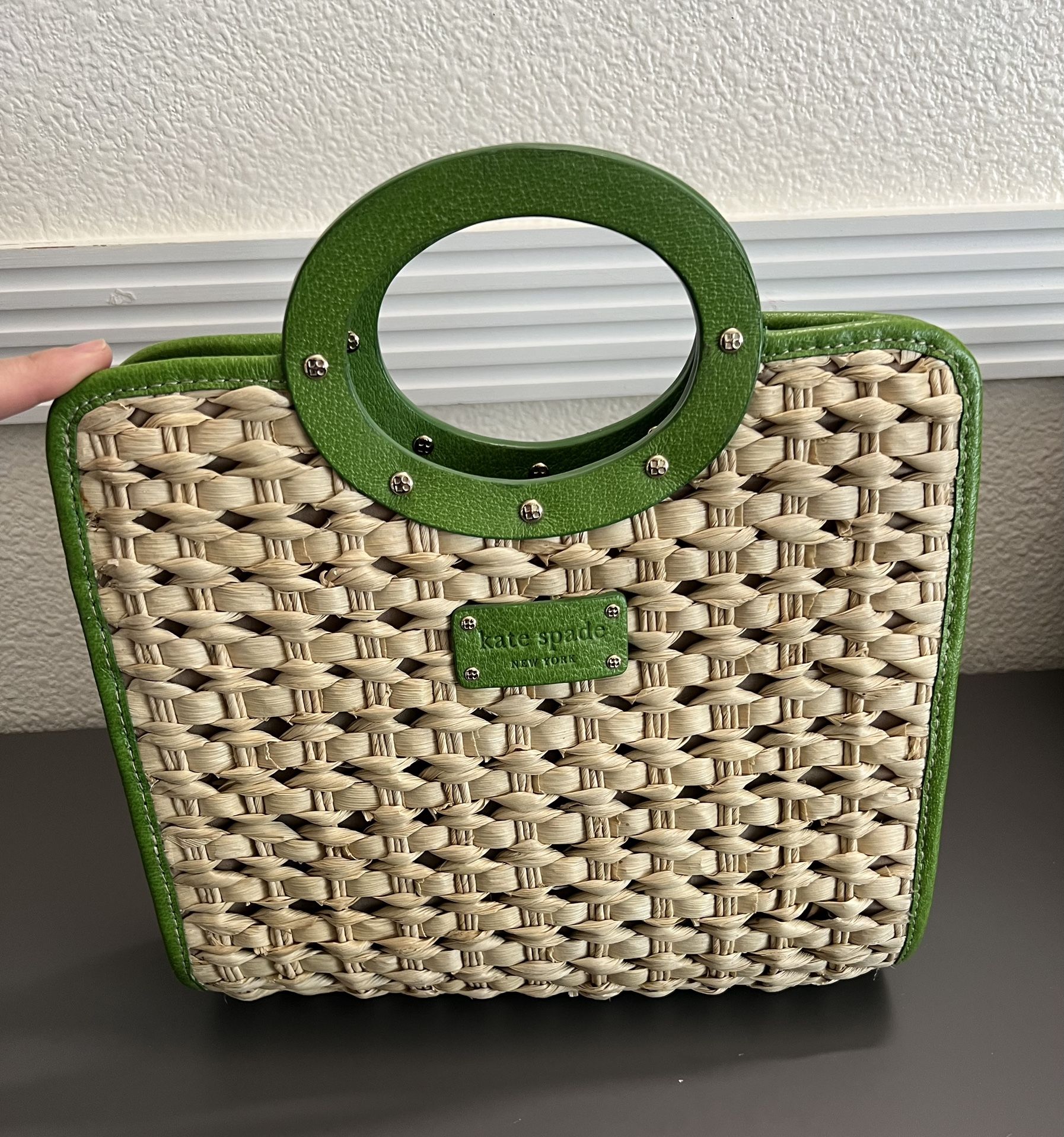 Kate Spade Straw Bag 