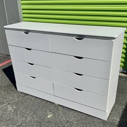 White 8-Drawer Dresser New Modern Designs