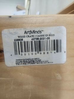 Wooden crates