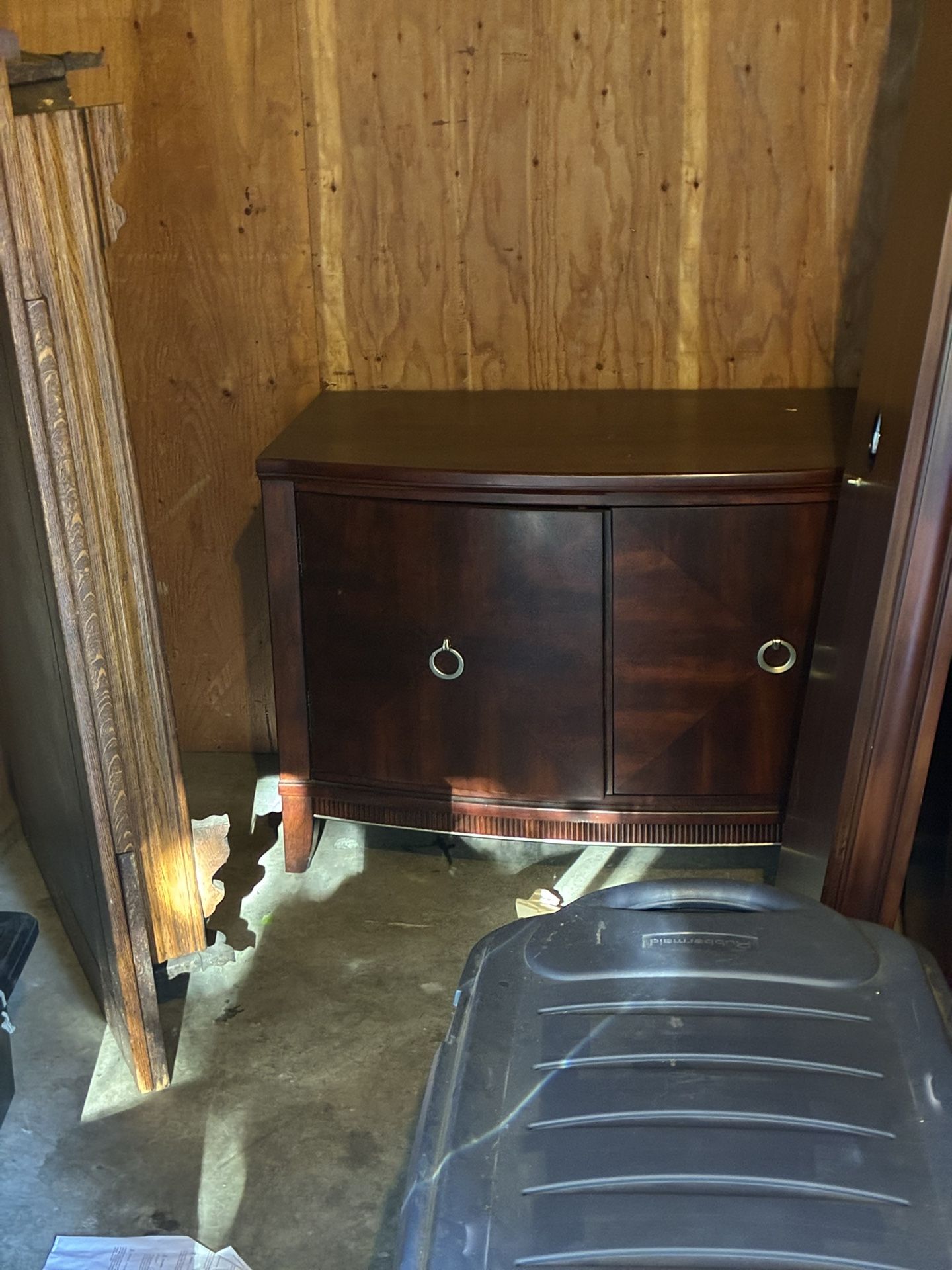 Antique China Closset Dining Room Table and Chairs, Dinig Room Chest