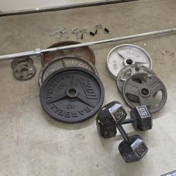 Weights Total 320lb Enough To Get You To NFL,MBL,NBA