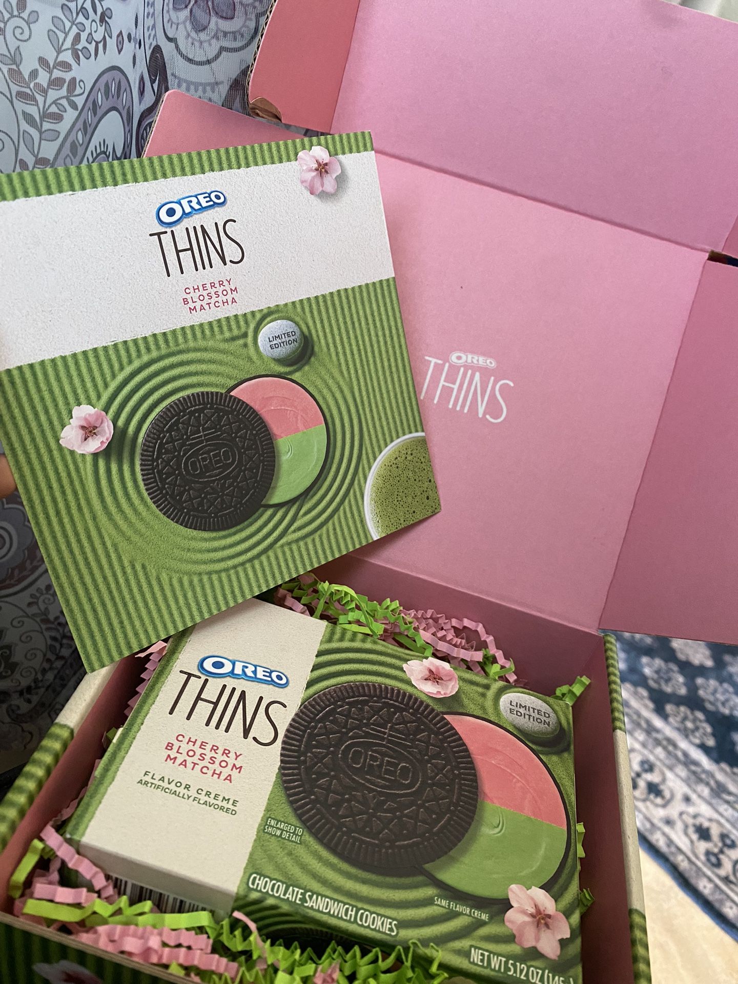 VERY LIMITED EDITION CHERRY BLOSSOM OREOS!