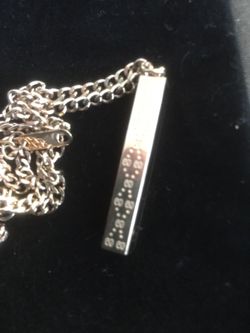 Rose gold Gucci necklace