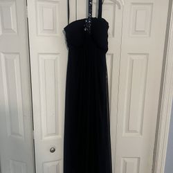 Women’s Navy One Should Evening Dress