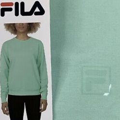 FILA FRENCH TERRY CREWNECK SHIRT SMALL NEW