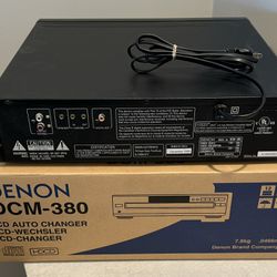 Denon DCM-380 5 Disc CD auto Changer