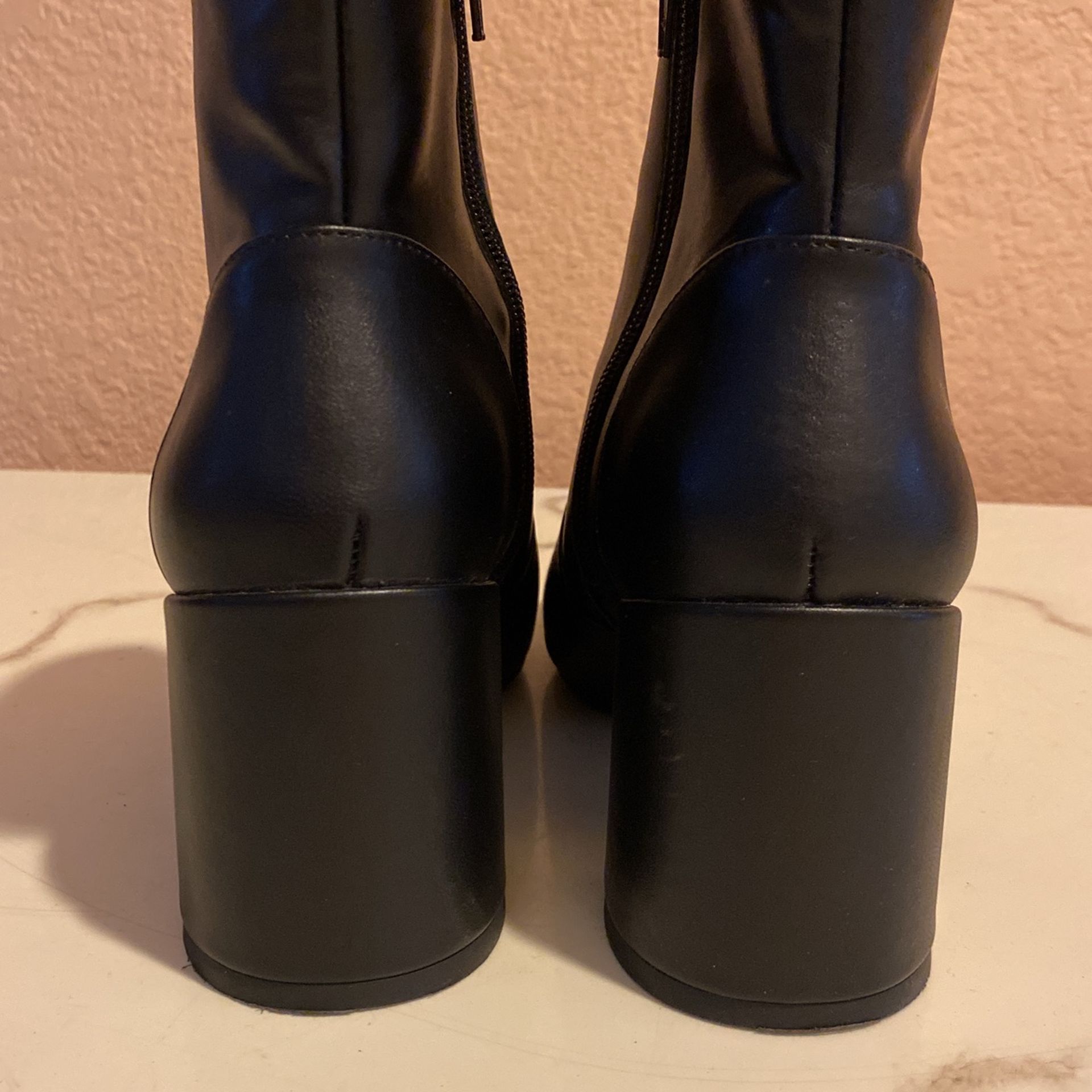Black Madden NYC Ankle Booties Size 7.5