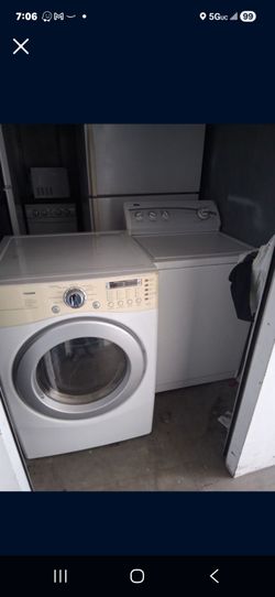 Washer and dryer working condition delivery available