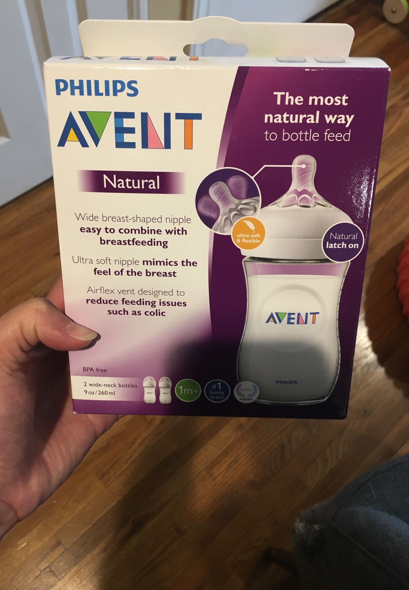 Philips Avent Natural Nipple 9oz Bottles