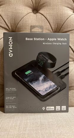 Nomad Wireless Charging Dock For iPhone And Apple Watch