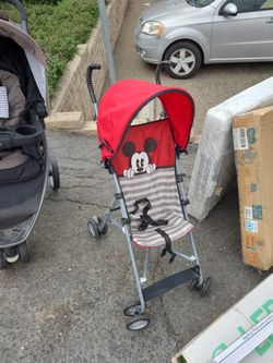 Folding MICKEY MOUSE Stroller