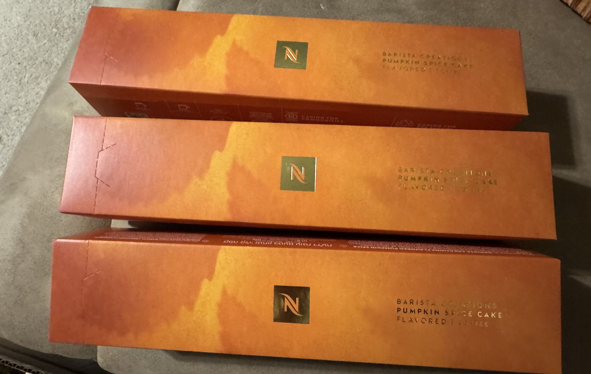 Nespresso Vertuo, Pumpkin Spice Cake