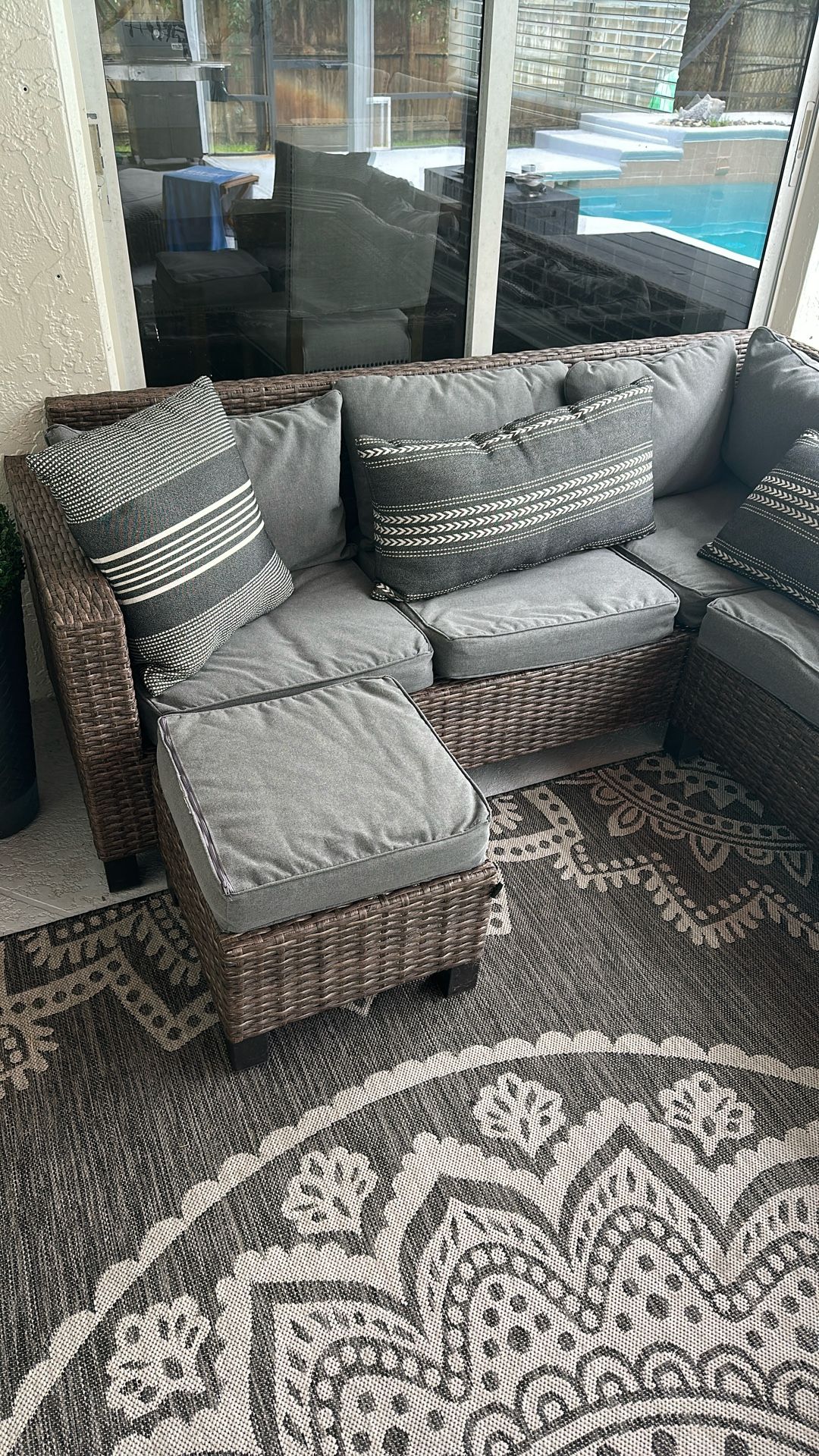 5 Pc Patio Set