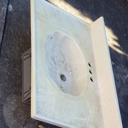 NEW 31" Faux Marble Sink Countertop