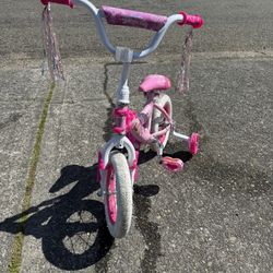Huffy Disney Princess Bike W/ Training Wheels 