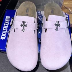 Birkenstock x Chrome heart Clogs