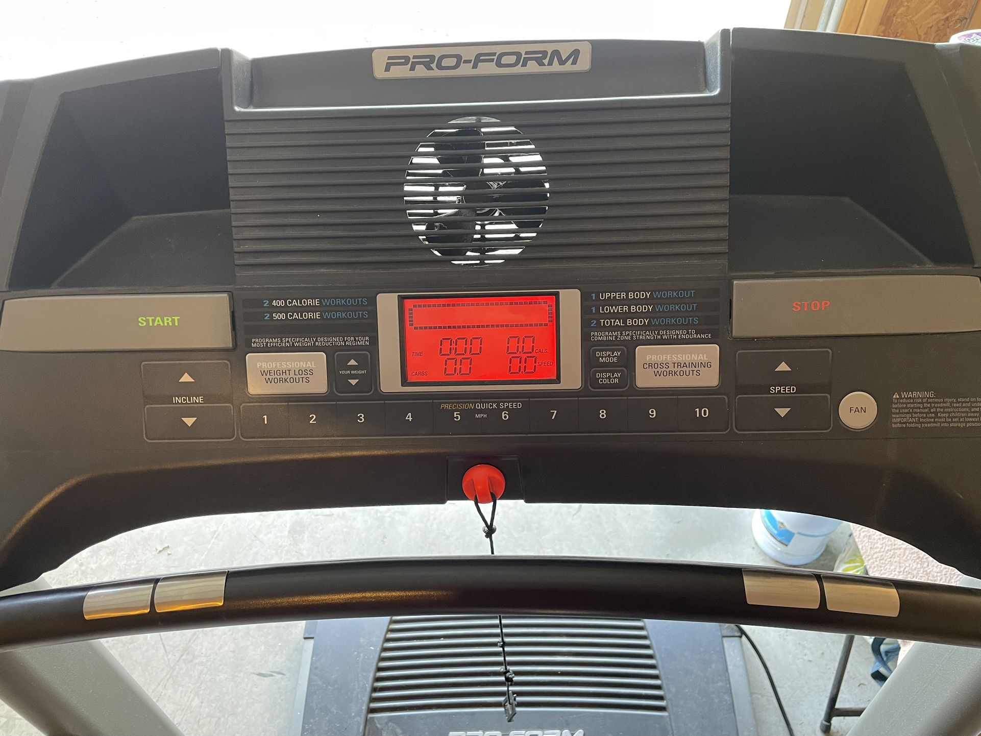 Pro Form 660 Treadmill 