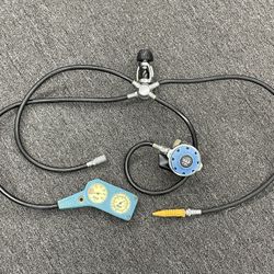 SAS ~ 1st & 2nd Stage Scuba Diving Set with Gauge ~ R-500 II