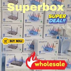 Smart Tv Box  Media Player  Android 12   Superbox S6 Max  TV Box 