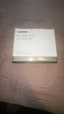 Tamron 28-75mm F/2.8 Di III RXD (Sony E-Mount) - Used Like new