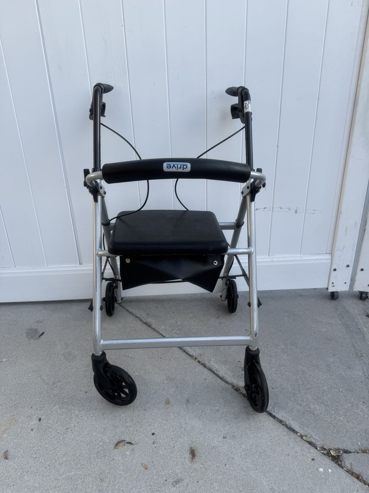 Drive Medical 4-Wheel Folding Rollator