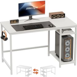 47 inch gaming desk with built-in outlet