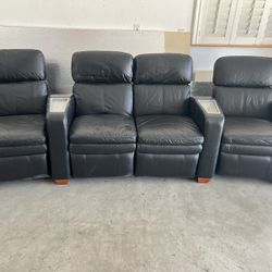 La Z Boy Media Room Recliner Set