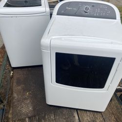 Washer and dryer