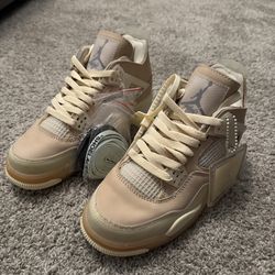 Off White x Air Jordan 4 (W 7) (M 5.5)