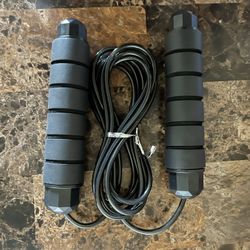 Jump Rope Gym Aerobic Exercise Boxing Skipping Adjustable Bearing Speed Fitness