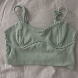 Mint Green crop top