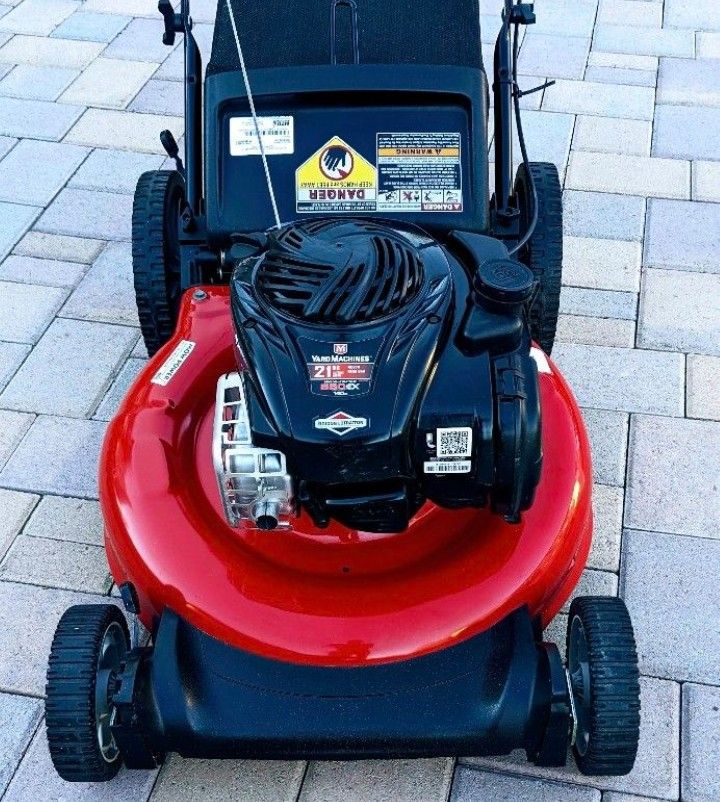 YARD MACHINES 550EX SERIES PUSH LAWN MOWER