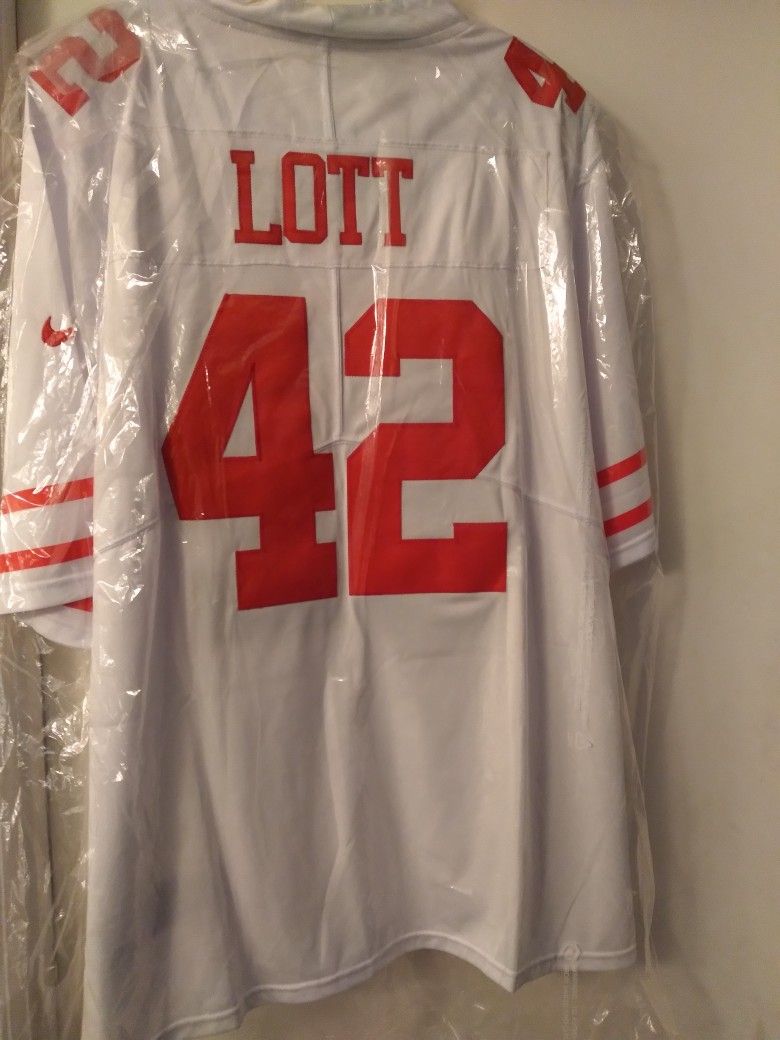 New 49ers Jersey Size Large