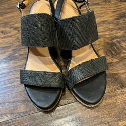 Ladies Sonoma Life & Style Wedge Sandals Size 7