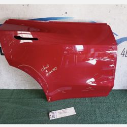 w/dents 2020 - 2023 TESLA MODEL Y REAR RIGHT PASSENGER DOOR OEM AY29175