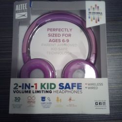 ALTEC 2-IN-1 KIDS HEADPHONES 