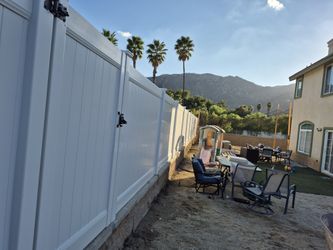 Vinyl Fence