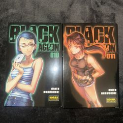 Black Lagoon Manga Set Volumen 10-11 En Español 