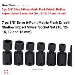 Snap on 207ipfm swivel sockets