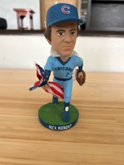 Los Angeles Dodgers Rick Monday 2013 Flag Saving Bobble Head Chicago Cubs No Box