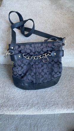 Coach crossbody bag Vintage black leather