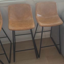 Three Bar Stools 