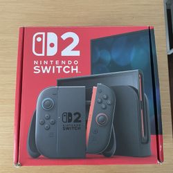 Nintendo Switch 2.  