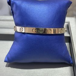 Love Bracelet, Yellow Gold, 19 cm