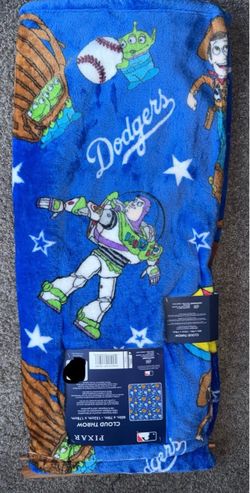 LA Dodgers x Toy Story Pixar Cloud Throw Blanket