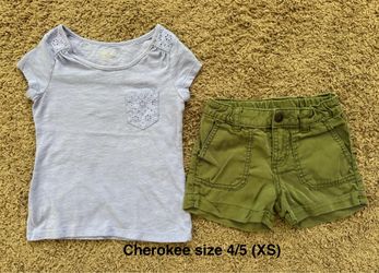 4/5T Girl Cherokee Summer Bundle