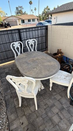 Farmhouse Style Dining Table Set