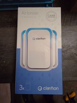 Clarifion - Air Ionizers for Home (3 Pack)