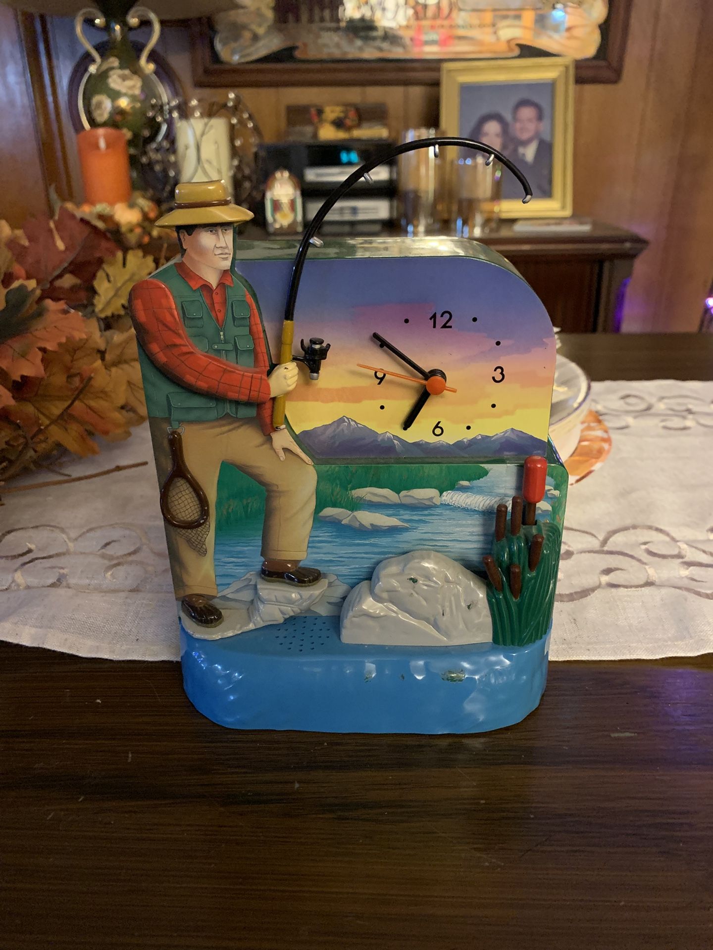 The Original Fishing Clock.