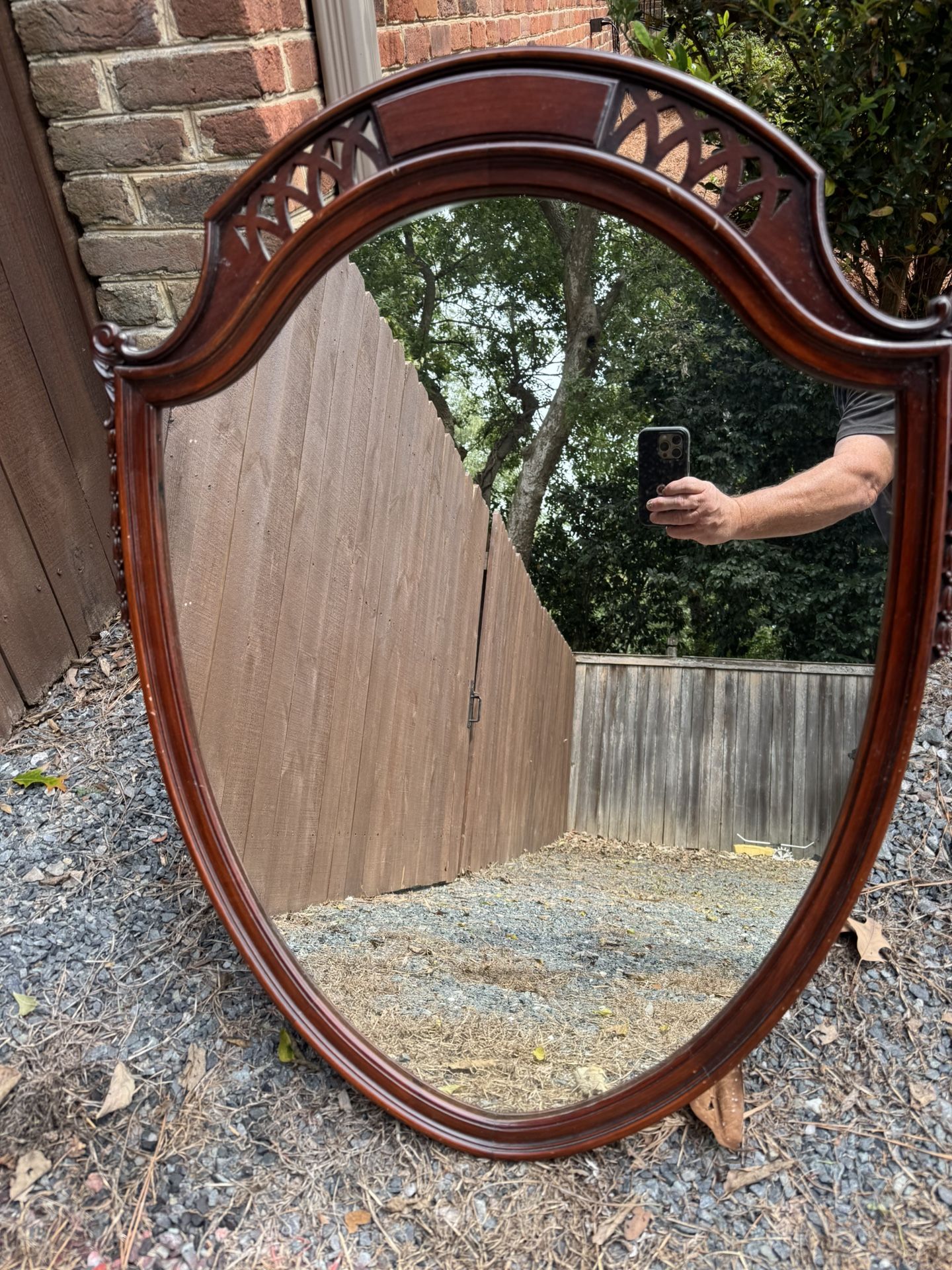 Antique mirror